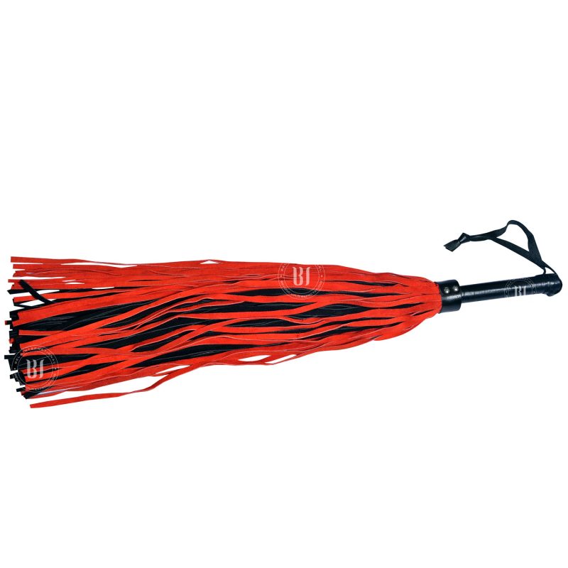 100 Falls Suede Flogger Black/Red