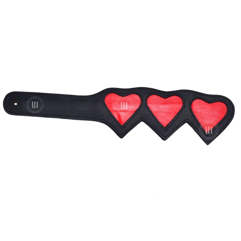 3 Hearts Spanking Paddle