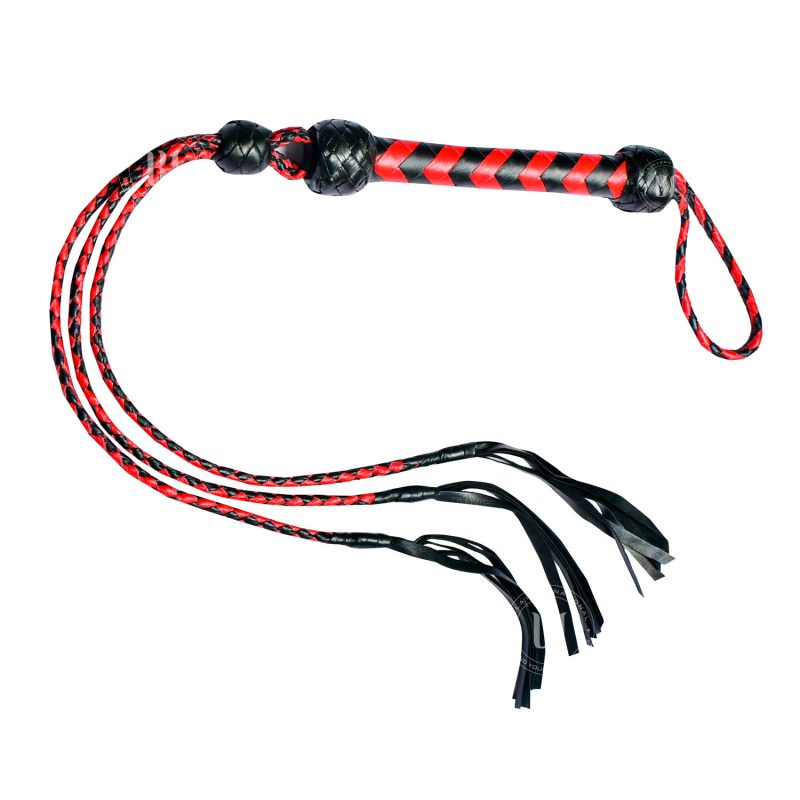 3 Tails Leather Flogger Whip3 Tails Leather Flogger Whip