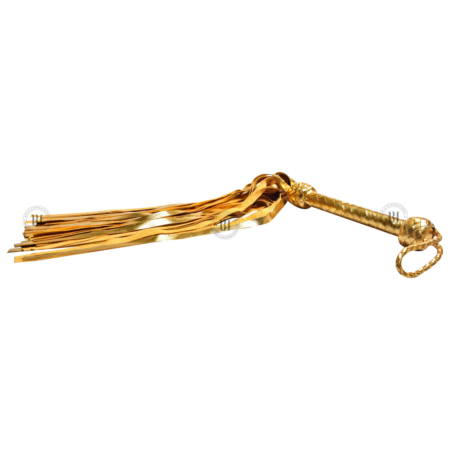 Golden Leather Flogger BLFG1009 (2) Golden Leather Flogger