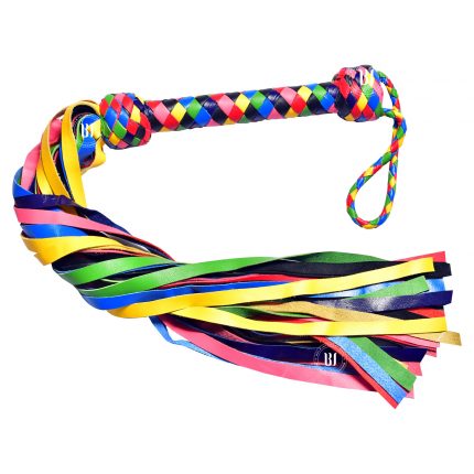 RAINBOW LEATHER FLOGGER