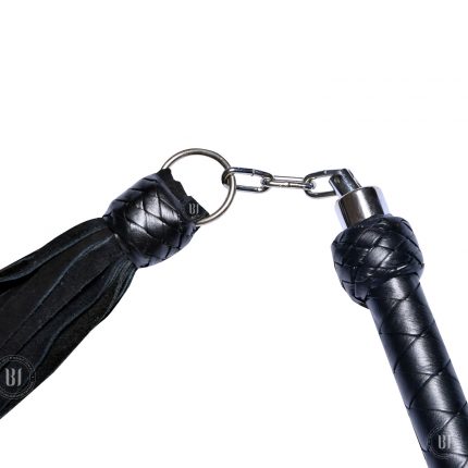 Revolving Suede Flogger Black