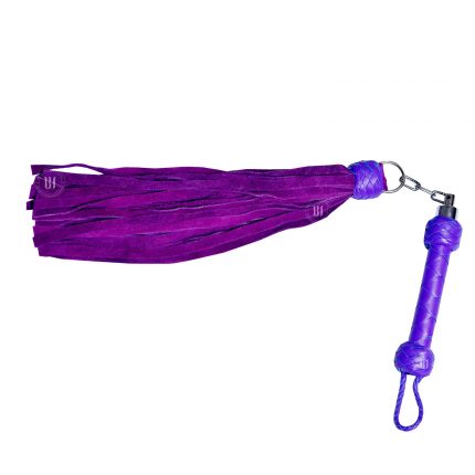 Revolving Suede Flogger Purple