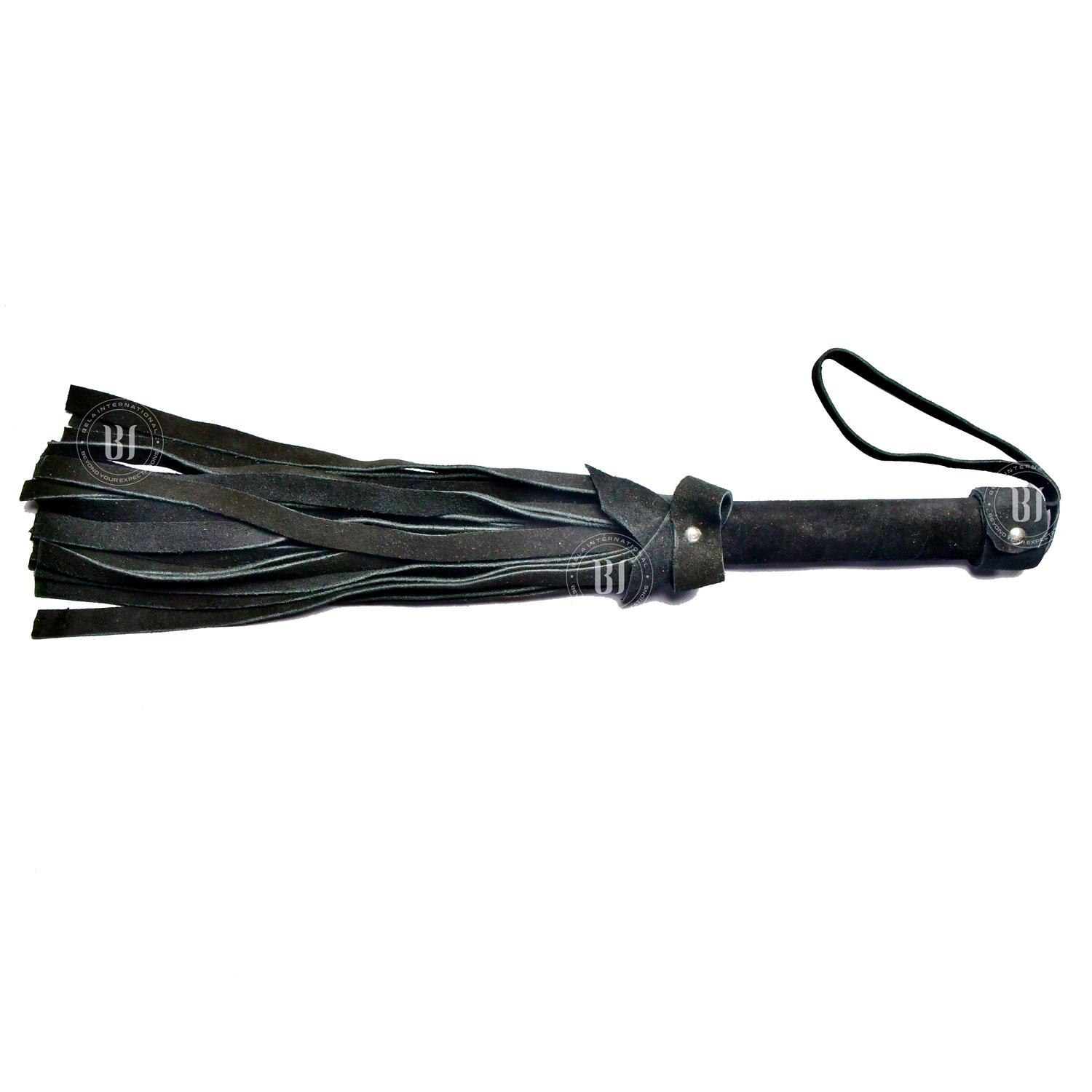 Suede Neck Tie Short Flogger BLFG1048 (1) Suede Neck Tie Short Flogger