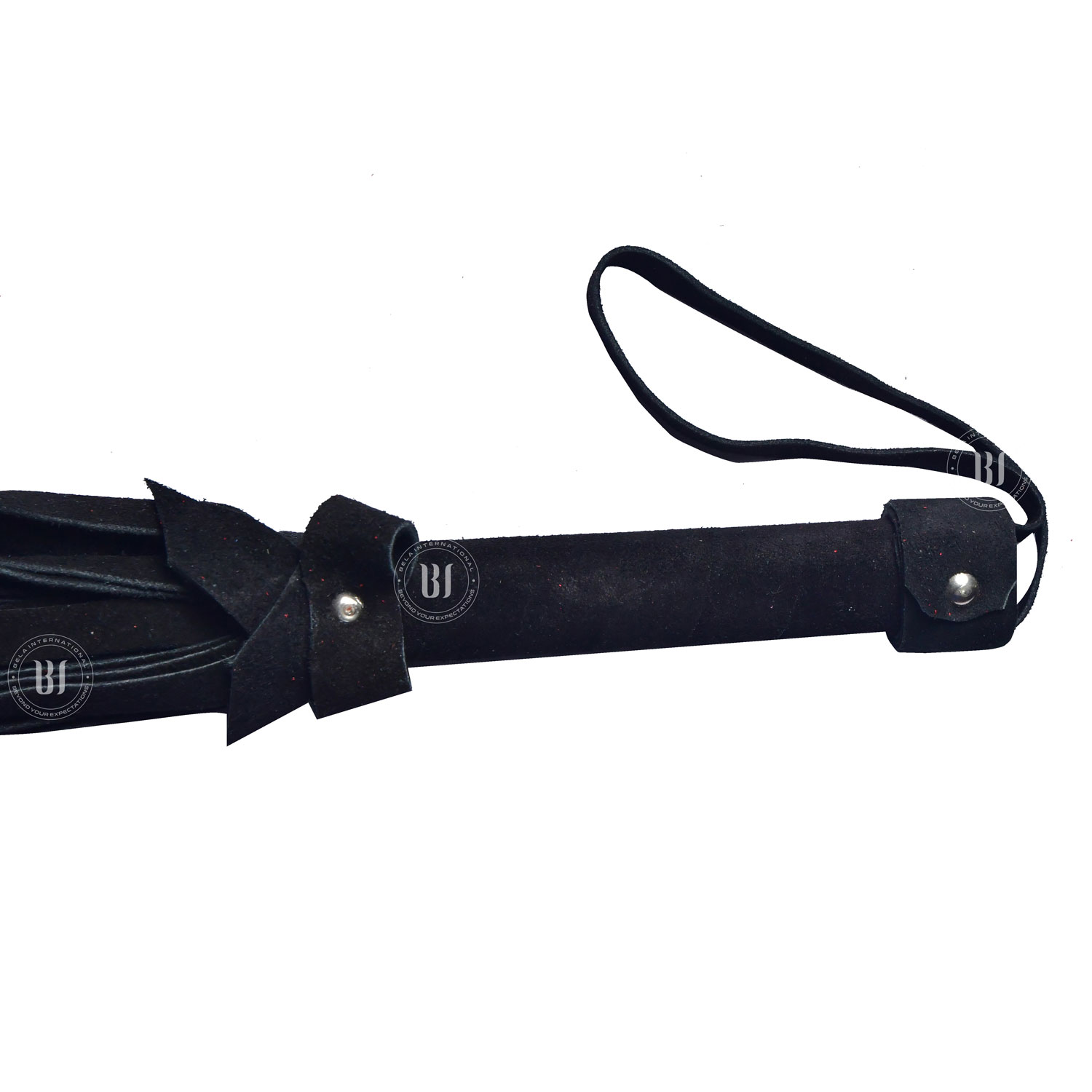 Suede Neck Tie Short Flogger BLFG1048 (2) Suede Neck Tie Short Flogger